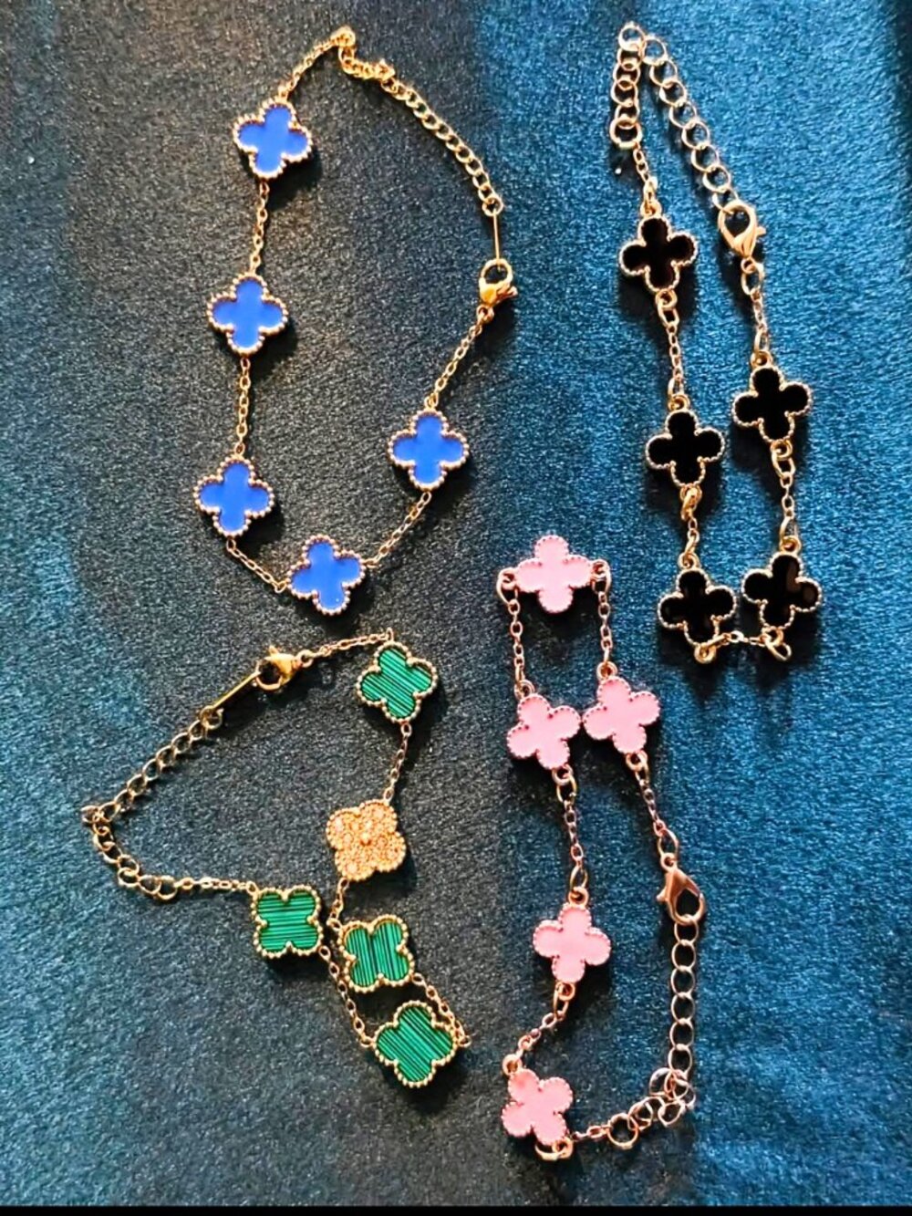 4 clover bracelets